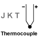 This data logger measures thermocouple temperatures type J, K, and T.