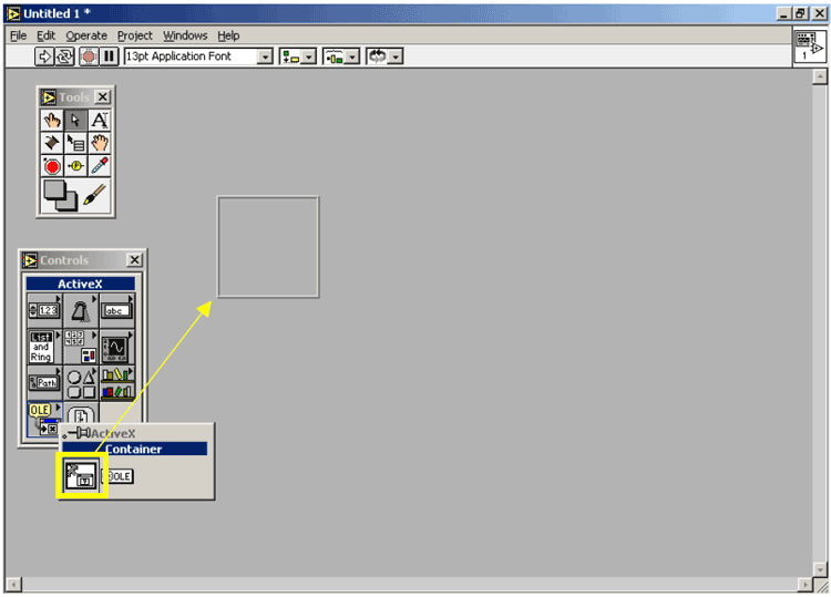 LabView Front Panel