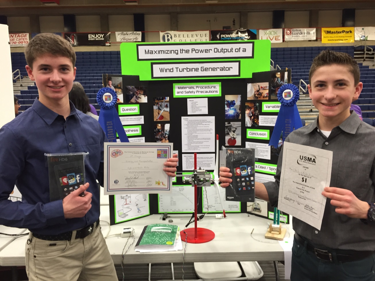 DAQ Starter Kit Helps Win Science Fair Competition