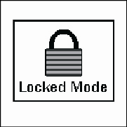 EL-GFX Data Logger Locked mode