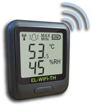 EL-WiFi-TH Wireless Temperature and Humidity Data Logger