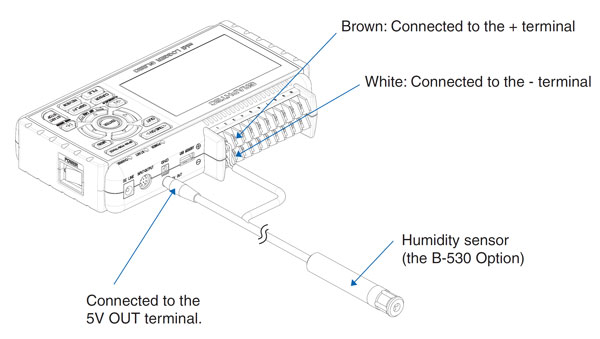 Humidity Data Logger - Temperature & Humidity Sensor - 1 ft cable