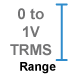 This amplifier module measures 0-1V RMS.