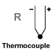 This amplifier module interfaces with an R-type Thermocouple.