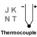 This data logger measures thermocouple temperatures type J, K, N, and T.