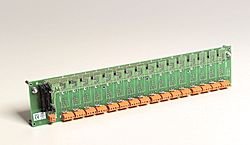 16-channel backplane for 5B modules